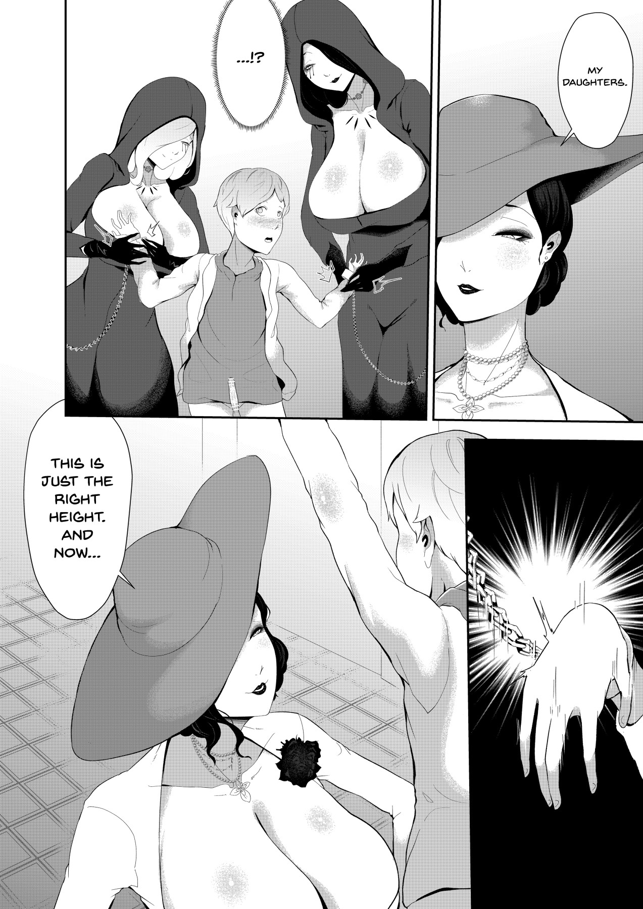 Hentai Manga Comic-Dimitrescu-sama's Squeezing Out Your Sperm-Read-7